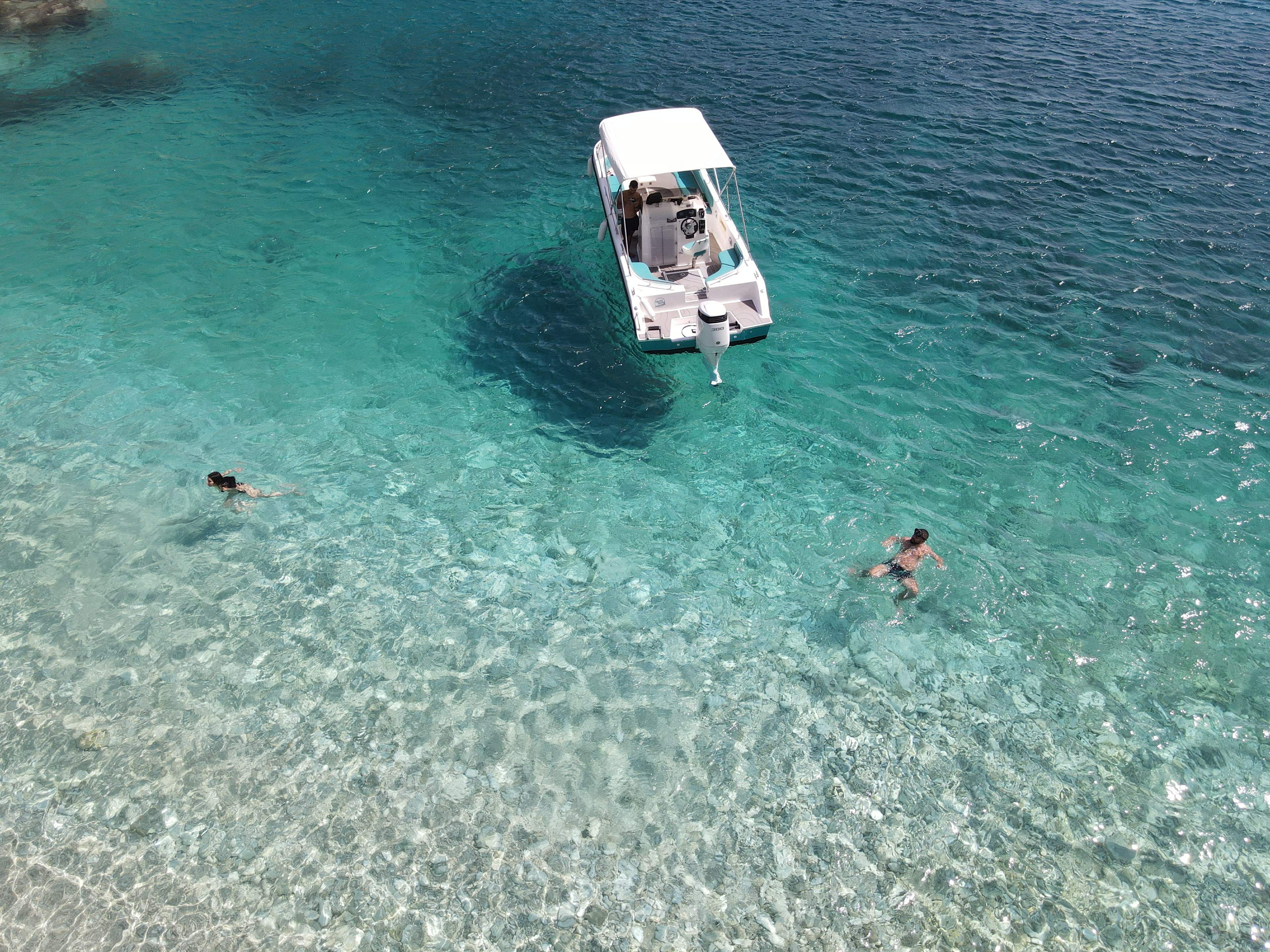 The Albanian Riviera coast near Himarë